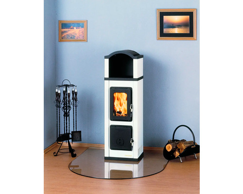 Werkstattofen Thorma Vigso II Stahl weiß 5 kW mit Wärmefach - Image 2