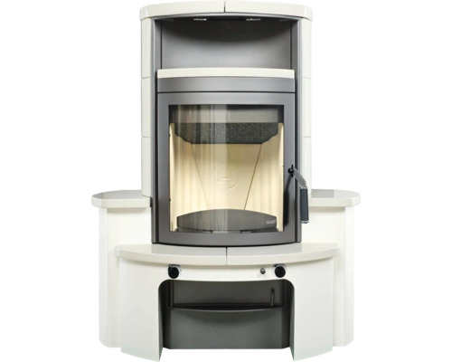 Kaminbausatz Hark Avenso GT ECOplus Keramik weiß 8 kW - Image 4